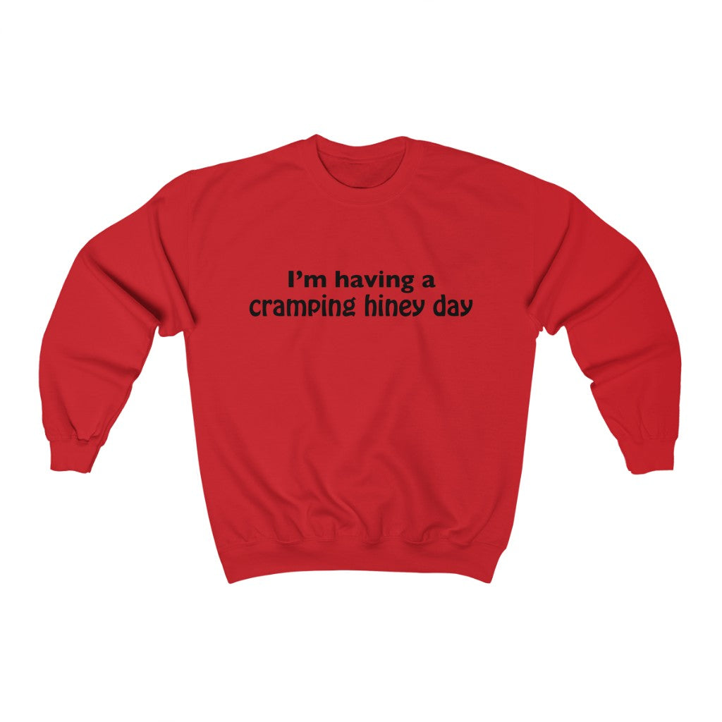 Unisex Heavy Blend™ Crewneck Sweatshirt - I'm having a cramping hiney day