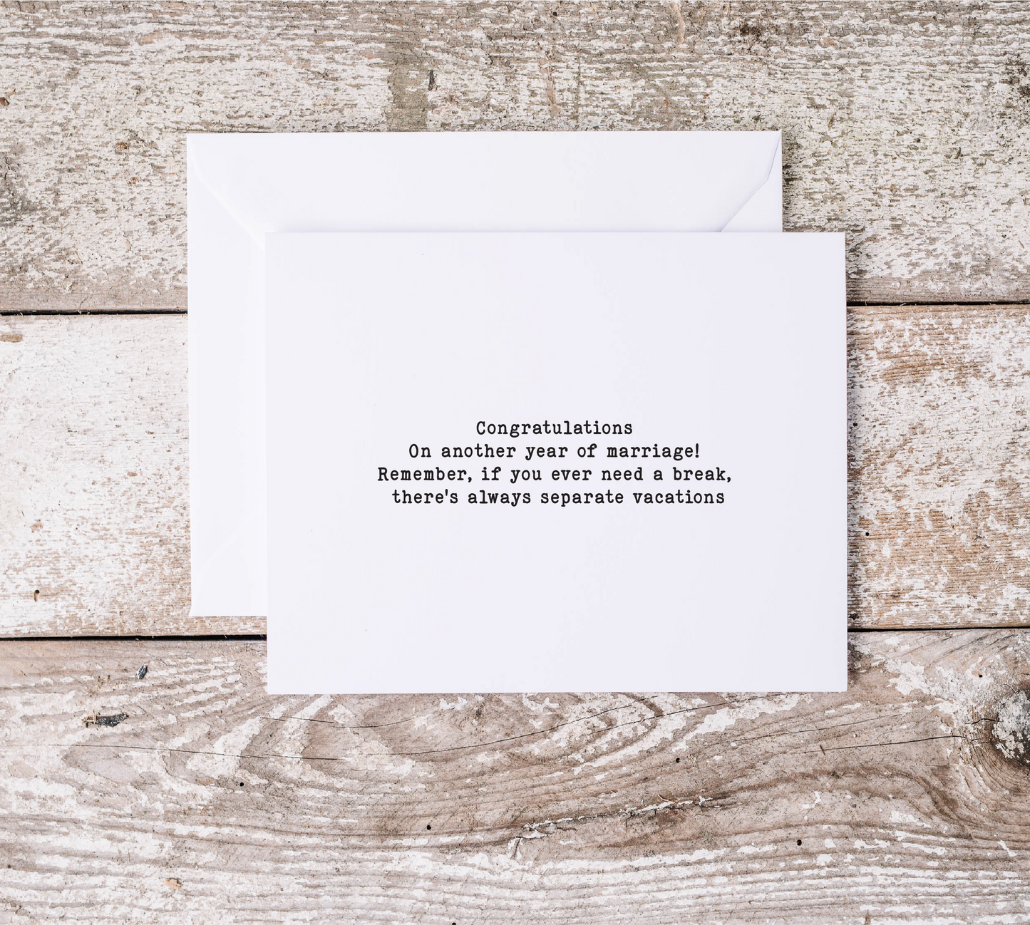 Happy Anniversary Day Card /funny/hilarious/sarcastic/ anytime greeting card