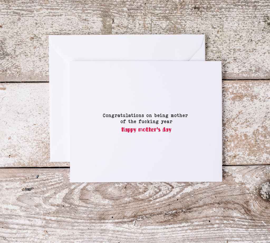 Mother's Day Awful Cards |  Best Gift For Mummy | Sarcastic Mom Gift | Love You Lots, Hilarious Mother | Snarky Moms Club | Charm Basket