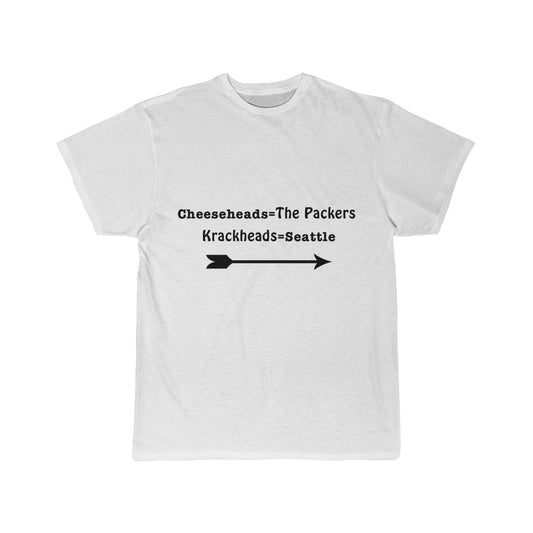 Men's Short Sleeve Tee - Cheeseheads = The Packers