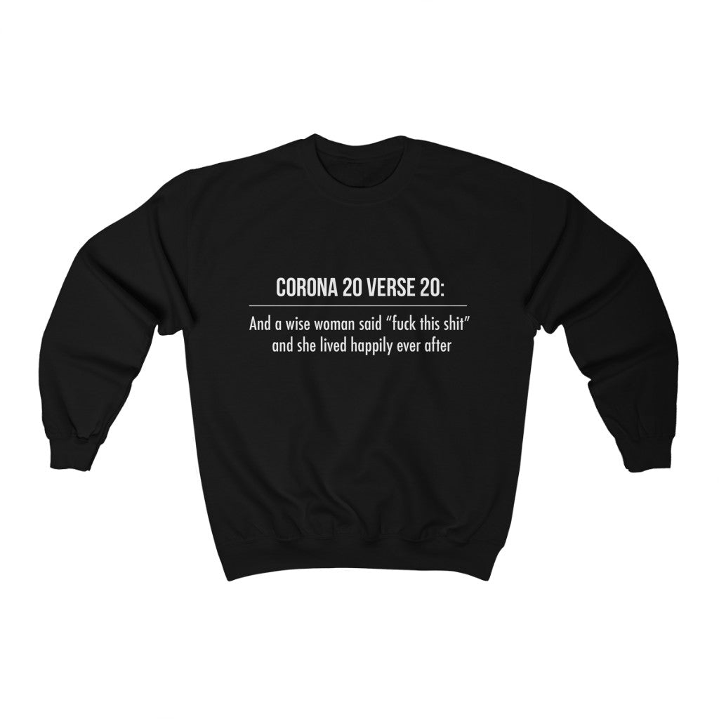 Unisex Heavy Blend™ Crewneck Sweatshirt - corona 20 verse 20