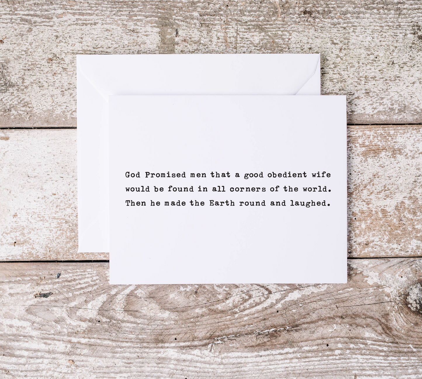 funny/hilarious/sarcastic/ anytime greeting card