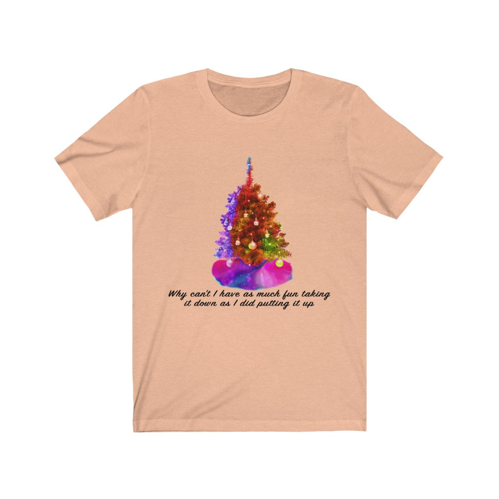 Christmas Tree Unisex Jersey Short Sleeve T-shirt