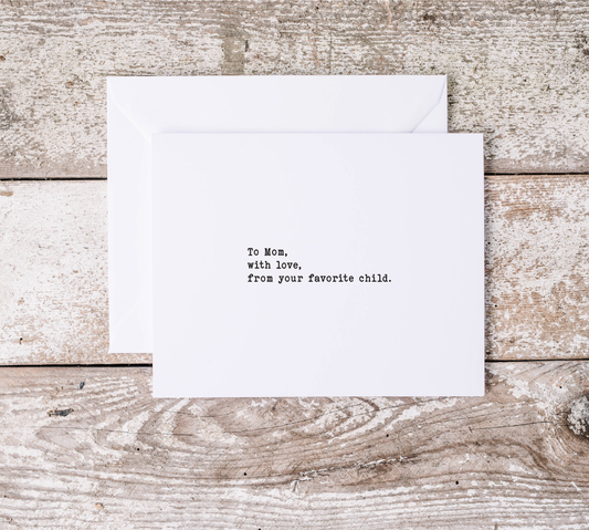 Mother's Day Awful Cards |  Best Gift For Mummy | Sarcastic Mom Gift | Love You Lots, Hilarious Mother | Snarky Moms Club | Charm Basket
