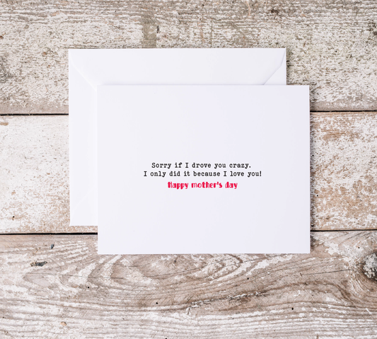 Mother's Day Awful Cards |  Best Gift For Mummy | Sarcastic Mom Gift | Love You Lots, Hilarious Mother | Snarky Moms Club | Charm Basket