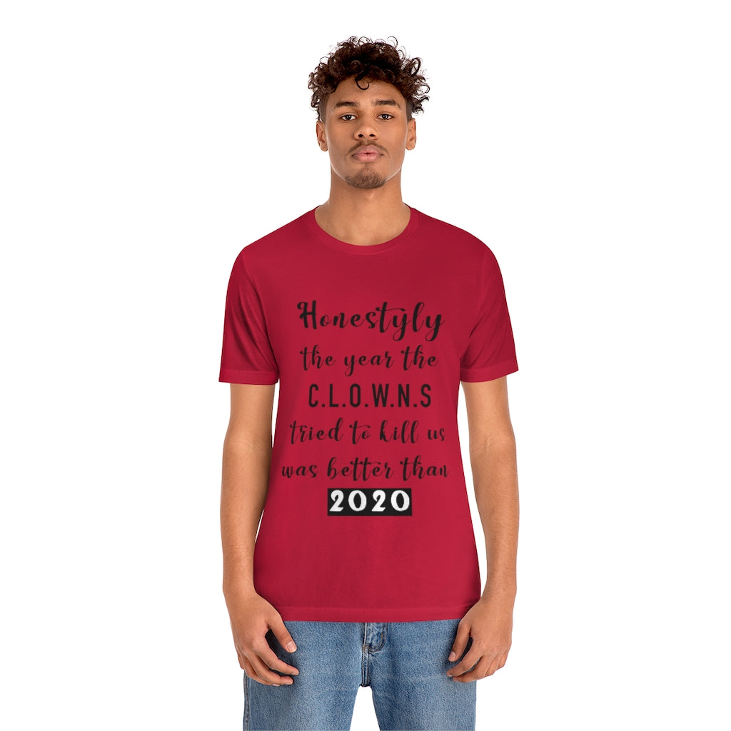 Unisex Jersey Short Sleeve Tee - 2020