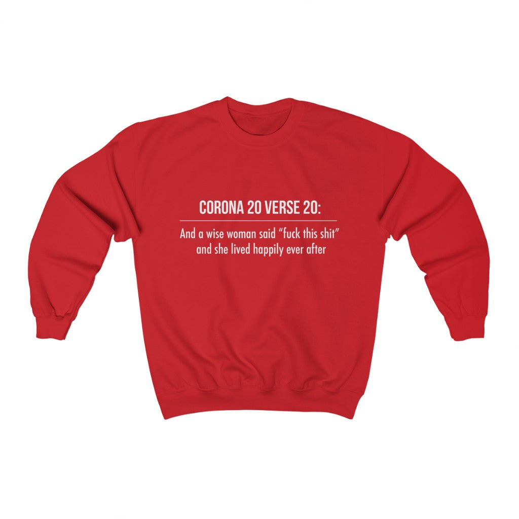 Unisex Heavy Blend™ Crewneck Sweatshirt - corona 20 verse 20