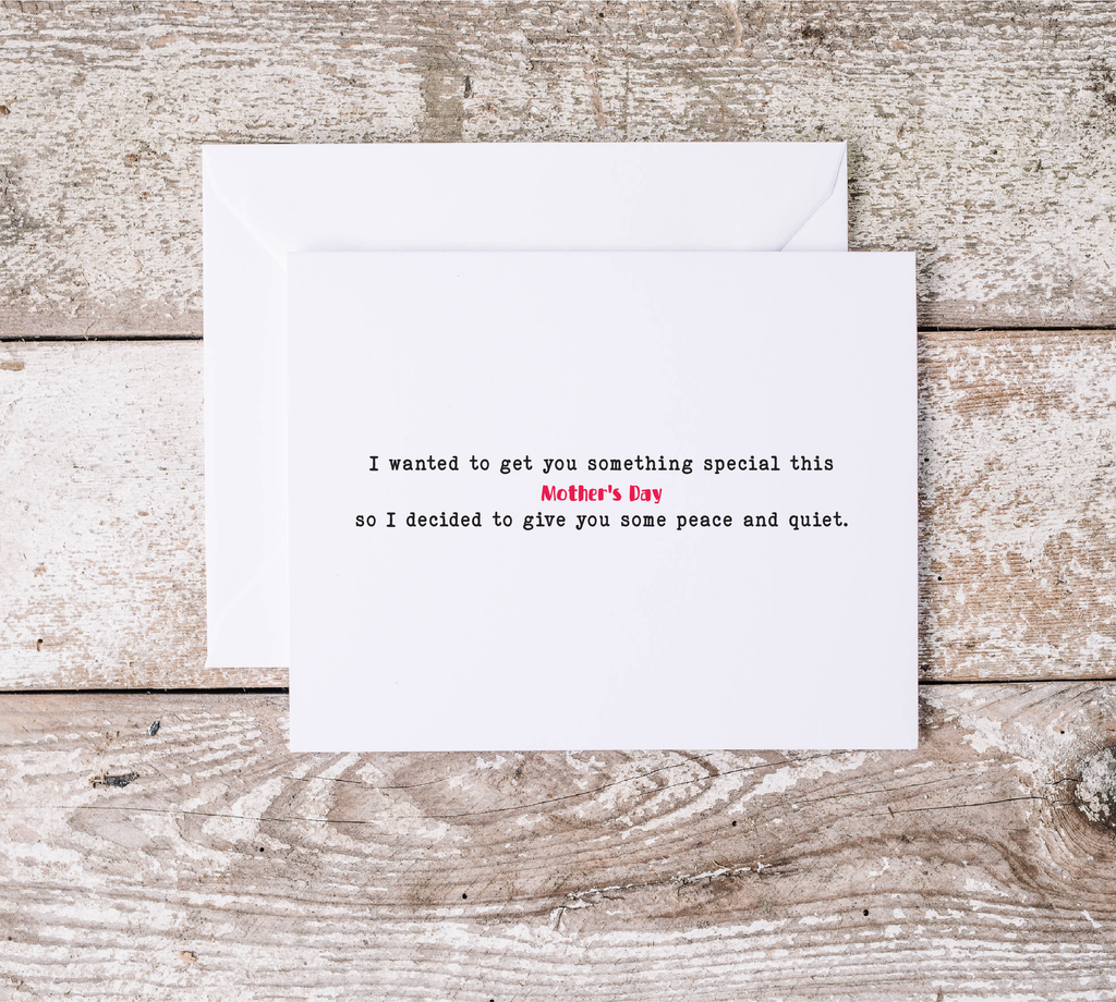 Mother's Day Awful Cards |  Best Gift For Mummy | Sarcastic Mom Gift | Love You Lots, Hilarious Mother | Snarky Moms Club | Charm Basket