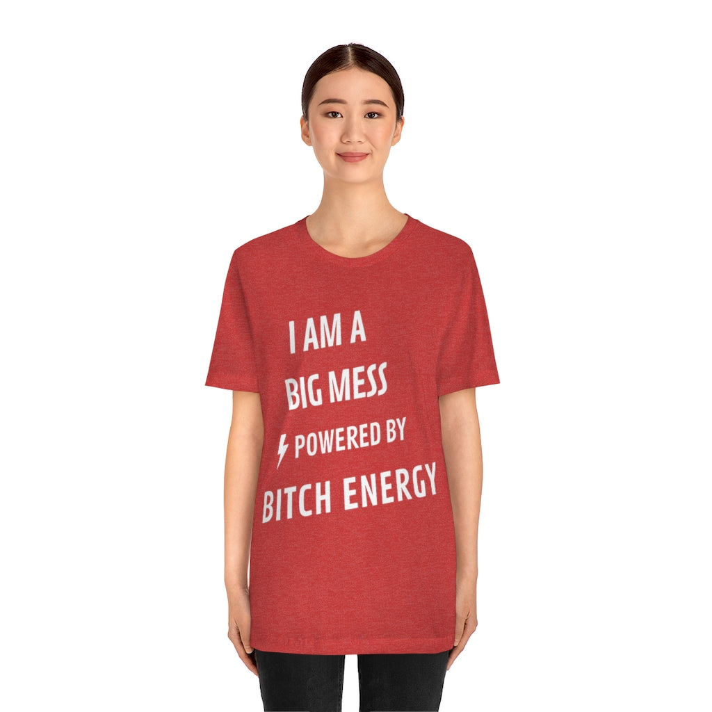 Unisex Jersey Short Sleeve Tee - I am a big Mess