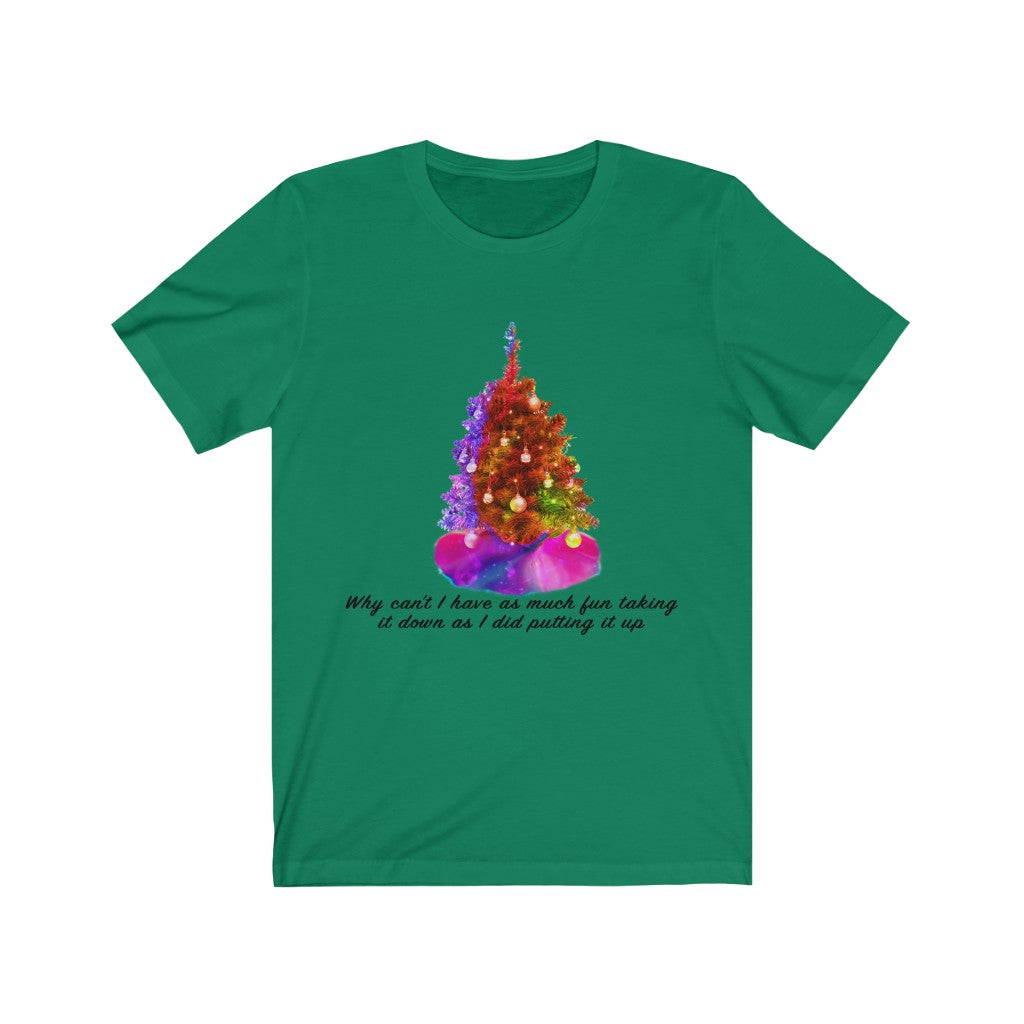 Christmas Tree Unisex Jersey Short Sleeve T-shirt