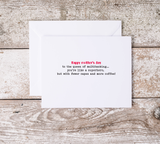 Mother's Day Awful Cards |  Best Gift For Mummy | Sarcastic Mom Gift | Love You Lots, Hilarious Mother | Snarky Moms Club | Charm Basket