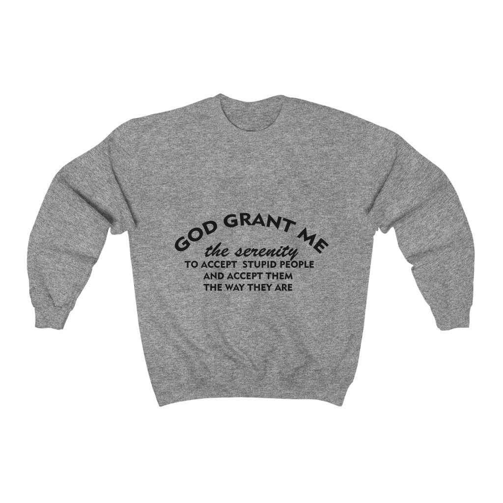 Unisex Heavy Blend™ Crewneck Sweatshirt - God Grant Me The Serinity