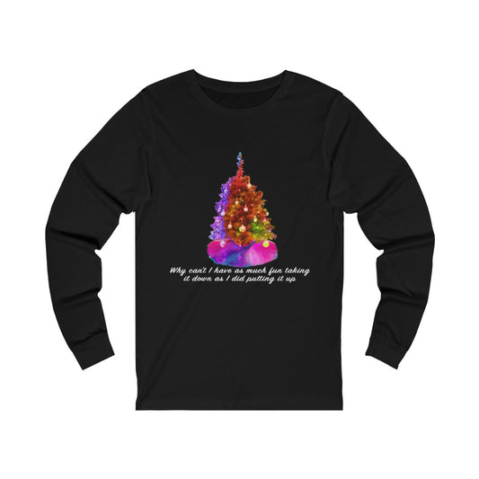 Christmas Tree Unisex Jersey Long Sleeve T-shirt