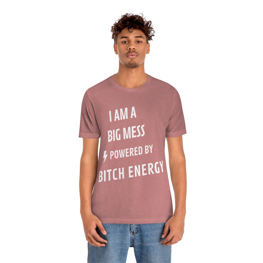 Unisex Jersey Short Sleeve Tee - I am a big Mess