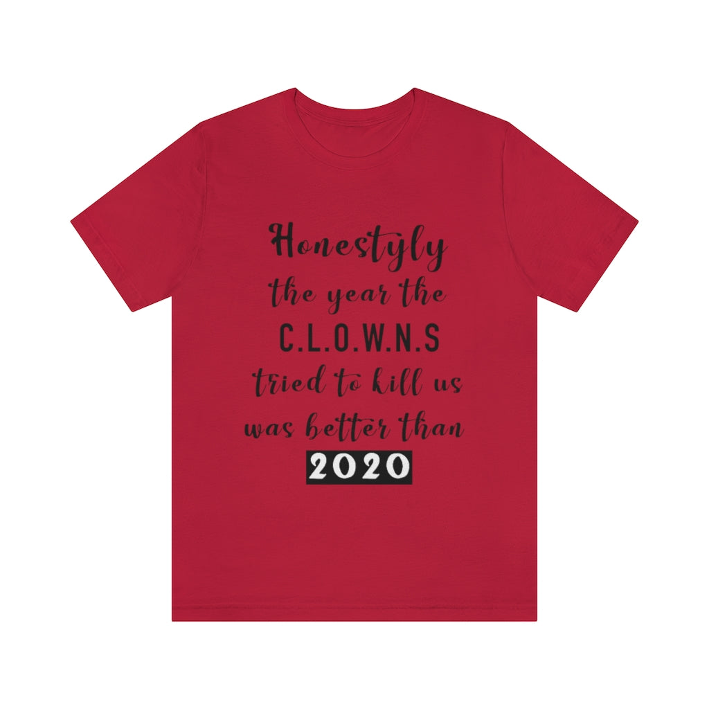 Unisex Jersey Short Sleeve Tee - 2020