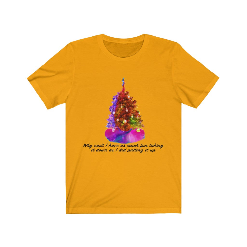 Christmas Tree Unisex Jersey Short Sleeve T-shirt