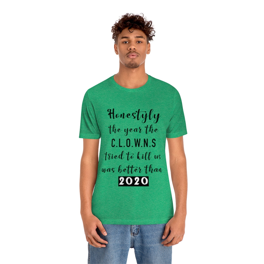 Unisex Jersey Short Sleeve Tee - 2020