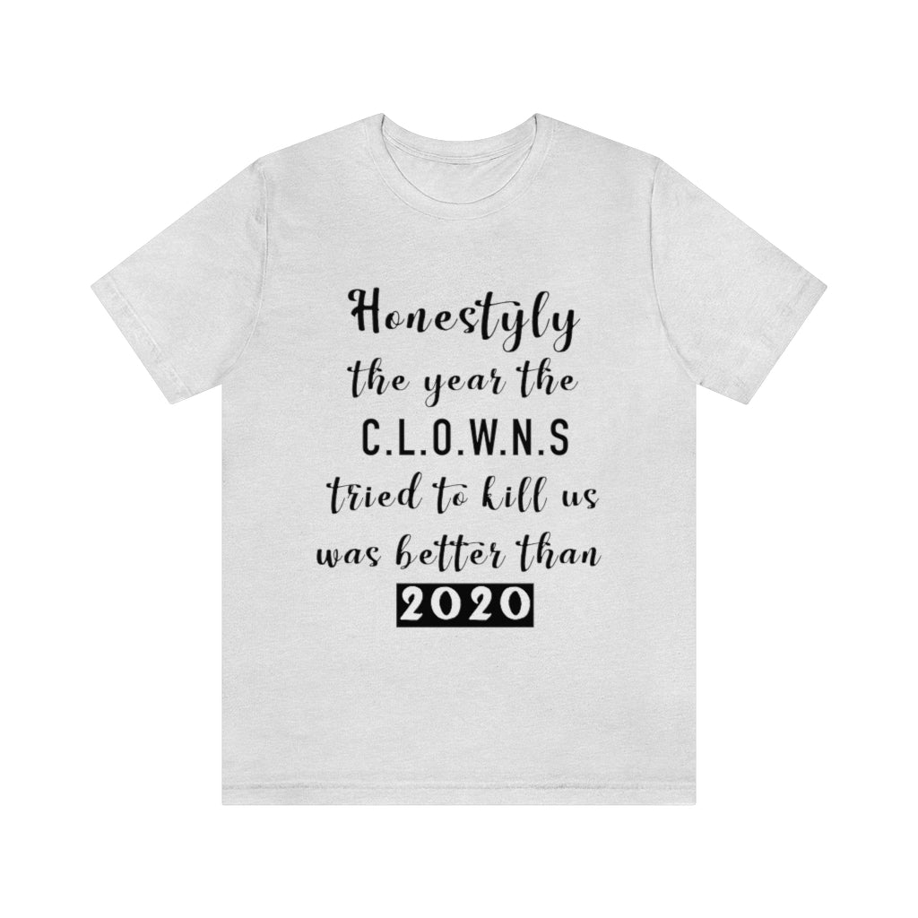 Unisex Jersey Short Sleeve Tee - 2020