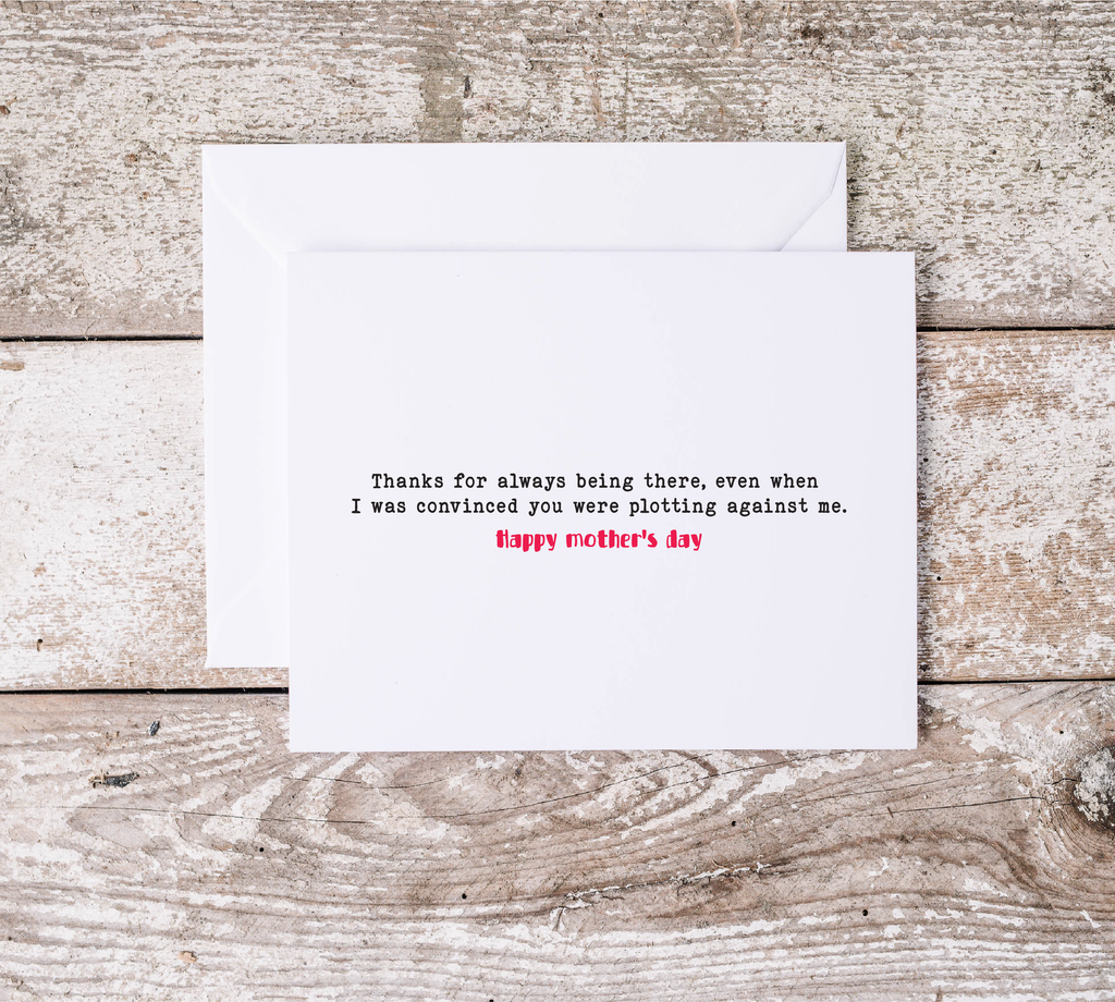 Mother's Day Awful Cards |  Best Gift For Mummy | Sarcastic Mom Gift | Love You Lots, Hilarious Mother | Snarky Moms Club | Charm Basket