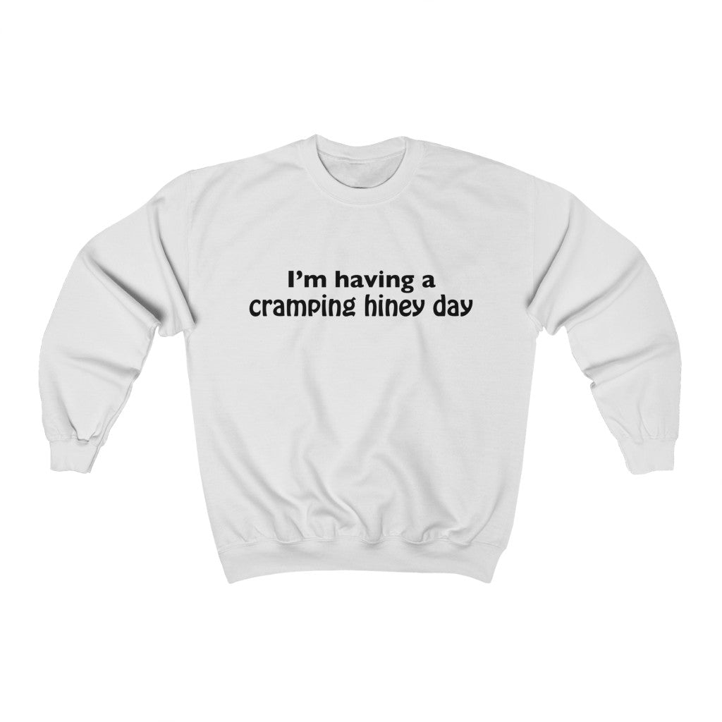 Unisex Heavy Blend™ Crewneck Sweatshirt - I'm having a cramping hiney day