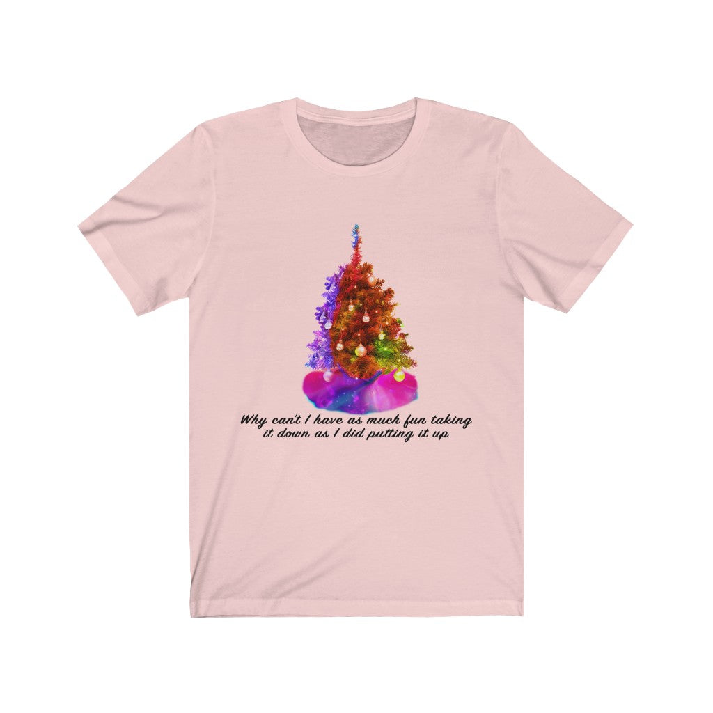 Christmas Tree Unisex Jersey Short Sleeve T-shirt