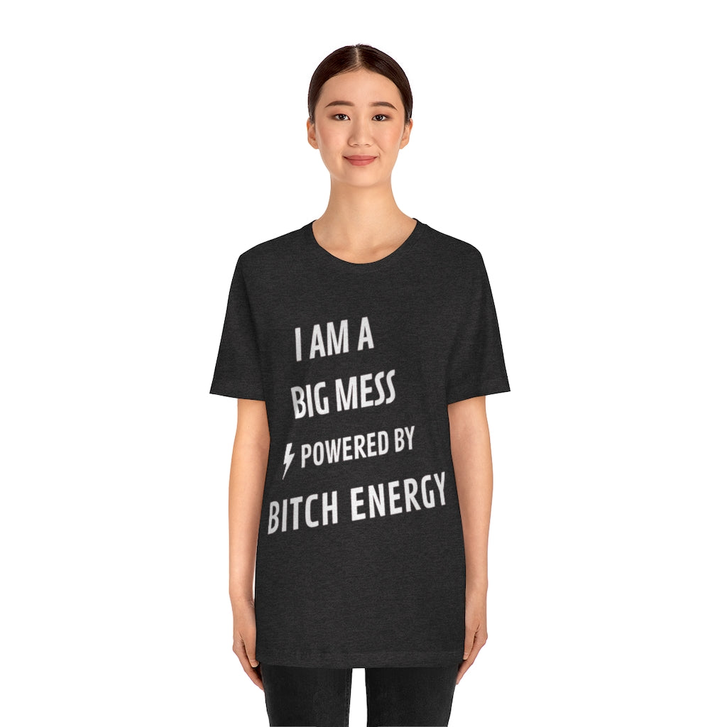 Unisex Jersey Short Sleeve Tee - I am a big Mess