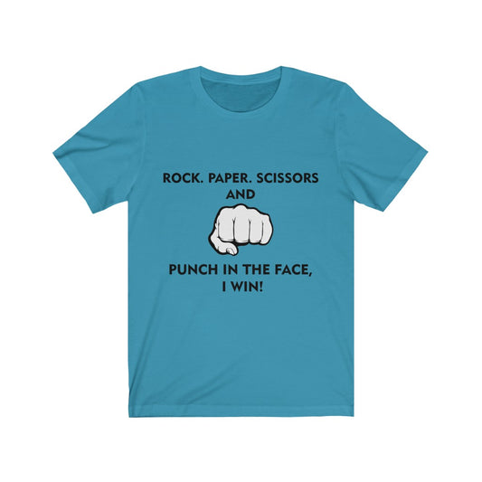 Unisex Jersey Short Sleeve Tee - Rock Paper Scissors