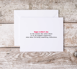 Mother's Day Awful Cards |  Best Gift For Mummy | Sarcastic Mom Gift | Love You Lots, Hilarious Mother | Snarky Moms Club | Charm Basket
