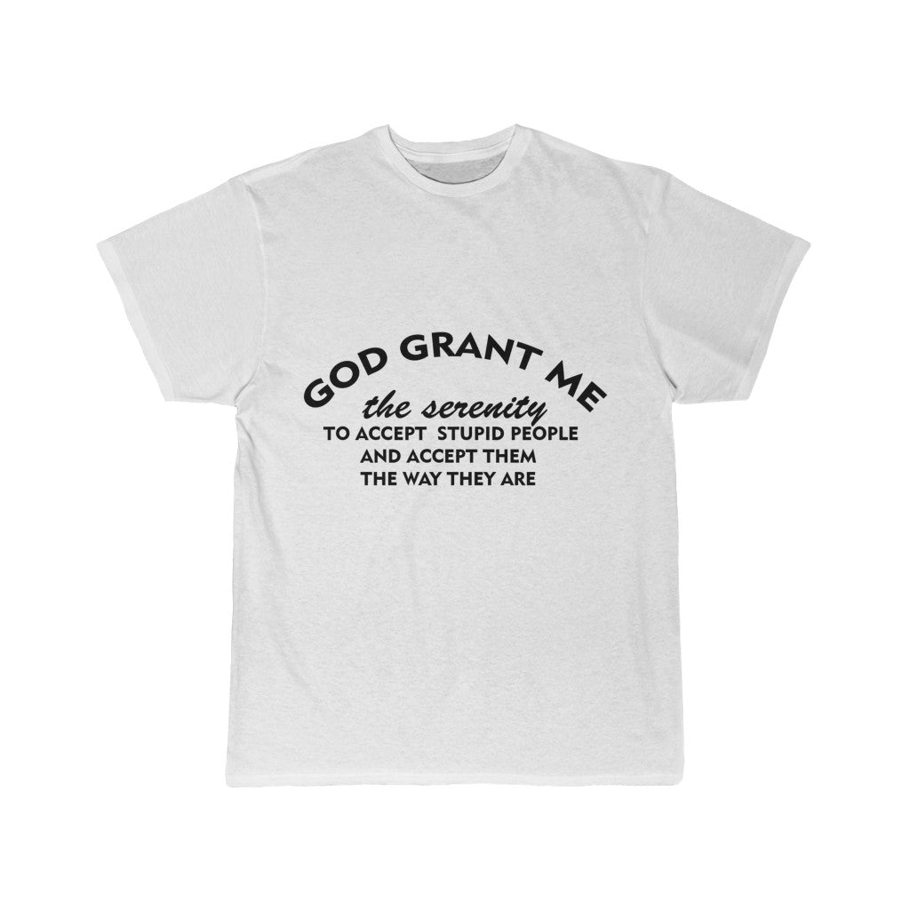 Men's Short Sleeve Tee - God grant me the serinity