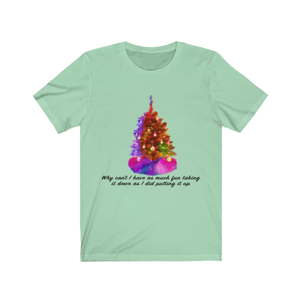 Christmas Tree Unisex Jersey Short Sleeve T-shirt