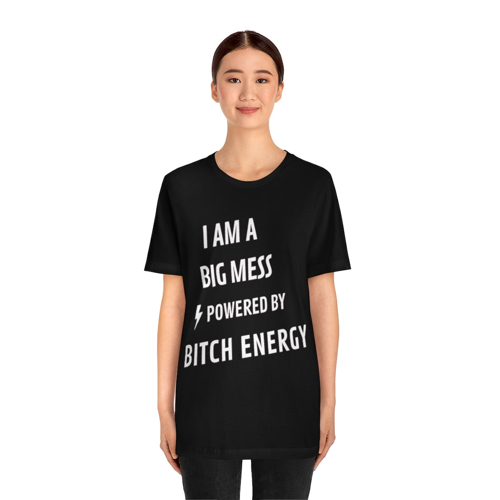 Unisex Jersey Short Sleeve Tee - I am a big Mess