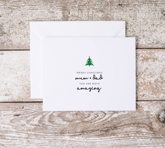 Christmas Cards | Awful Festive Card | Festive Season | Charm Love Gift | Snarky Appreciation | Joyful Thank You | Family Santa Clause Women