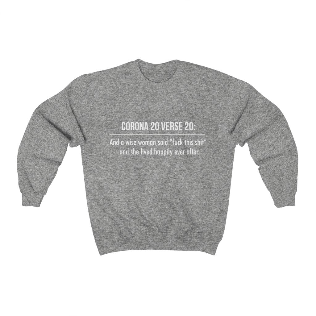 Unisex Heavy Blend™ Crewneck Sweatshirt - corona 20 verse 20