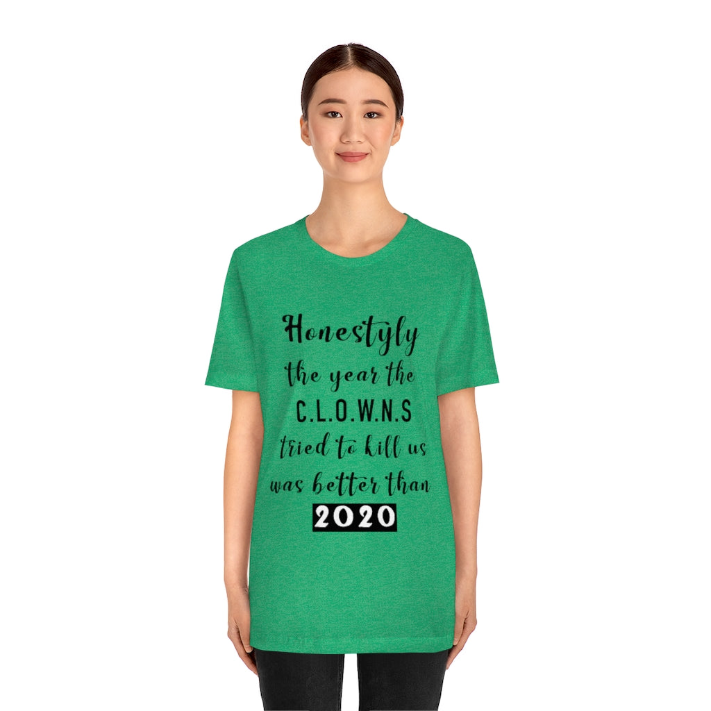 Unisex Jersey Short Sleeve Tee - 2020