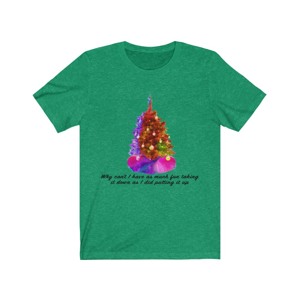 Christmas Tree Unisex Jersey Short Sleeve T-shirt