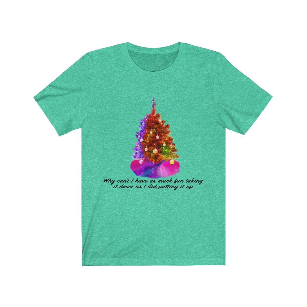 Christmas Tree Unisex Jersey Short Sleeve T-shirt