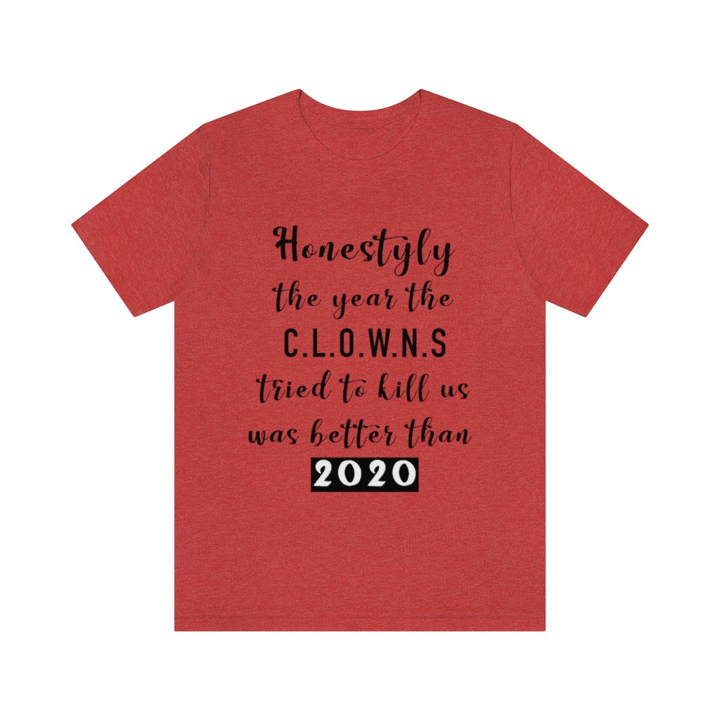 Unisex Jersey Short Sleeve Tee - 2020