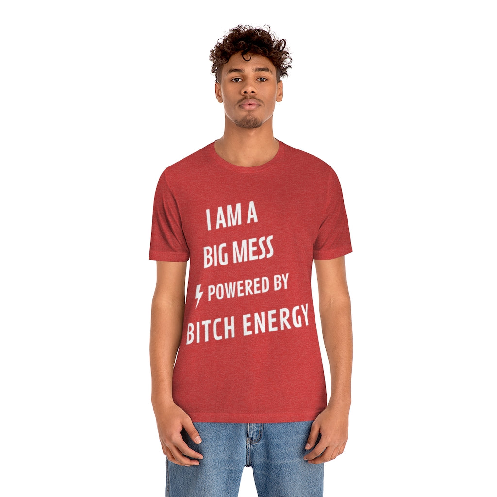 Unisex Jersey Short Sleeve Tee - I am a big Mess