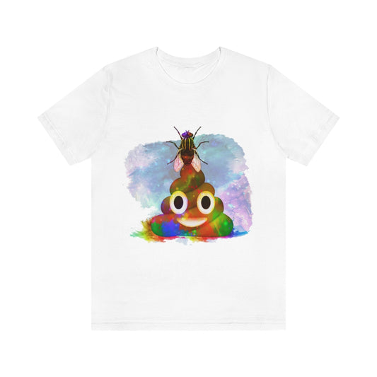 Fly Poop Unisex Jersey Short Sleeve Tee