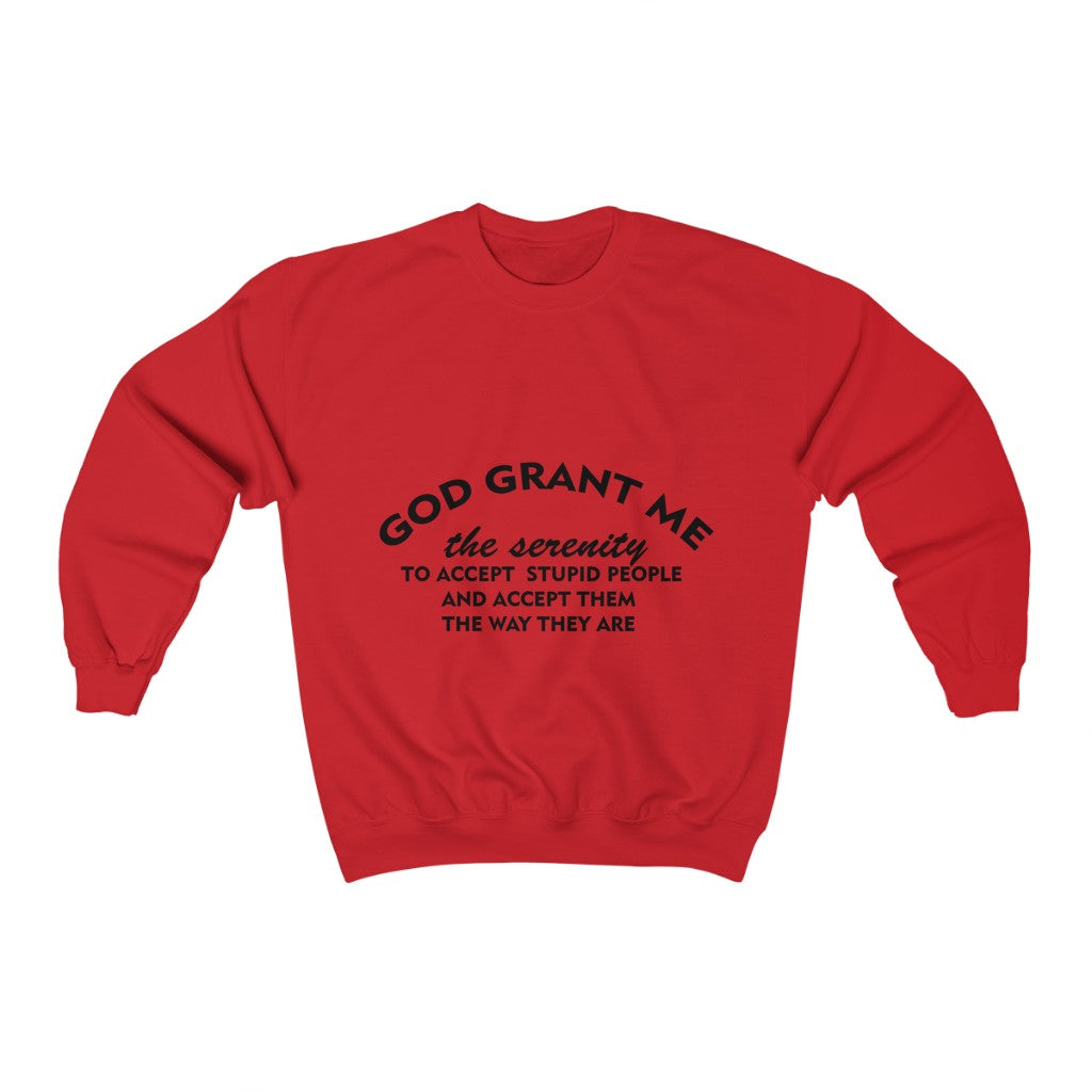 Unisex Heavy Blend™ Crewneck Sweatshirt - God Grant Me The Serinity