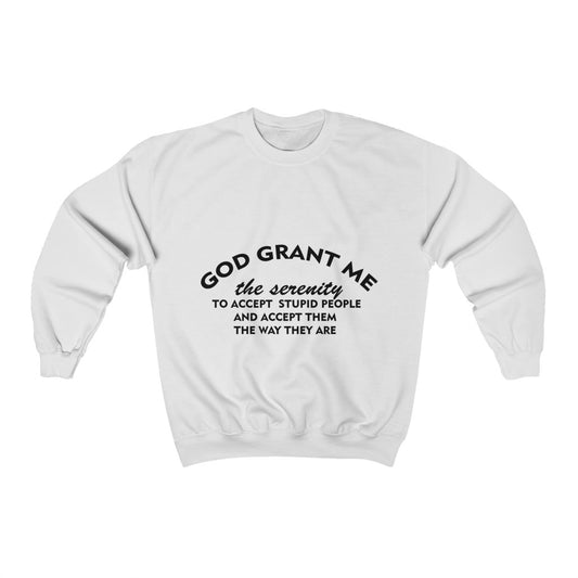 Unisex Heavy Blend™ Crewneck Sweatshirt - God Grant Me The Serinity