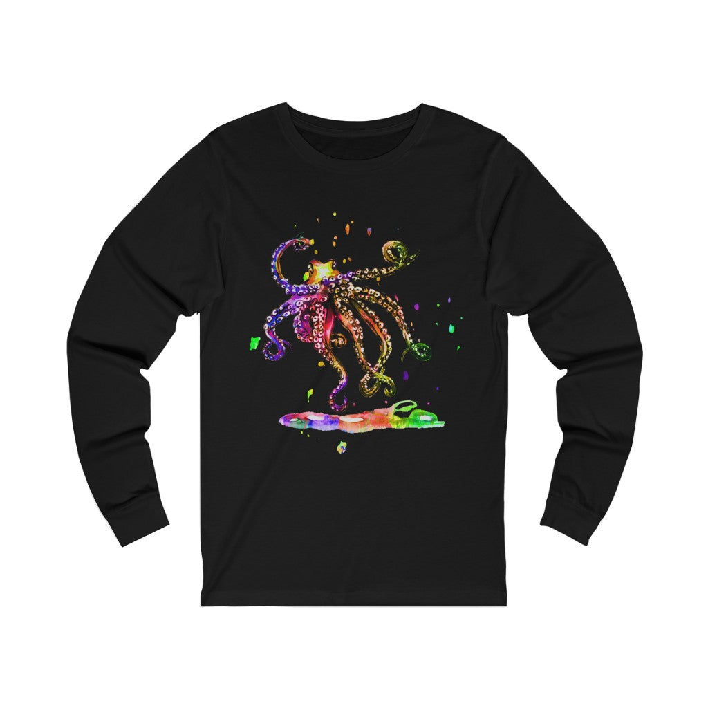 Octopus Unisex Jersey Long Sleeve Tee