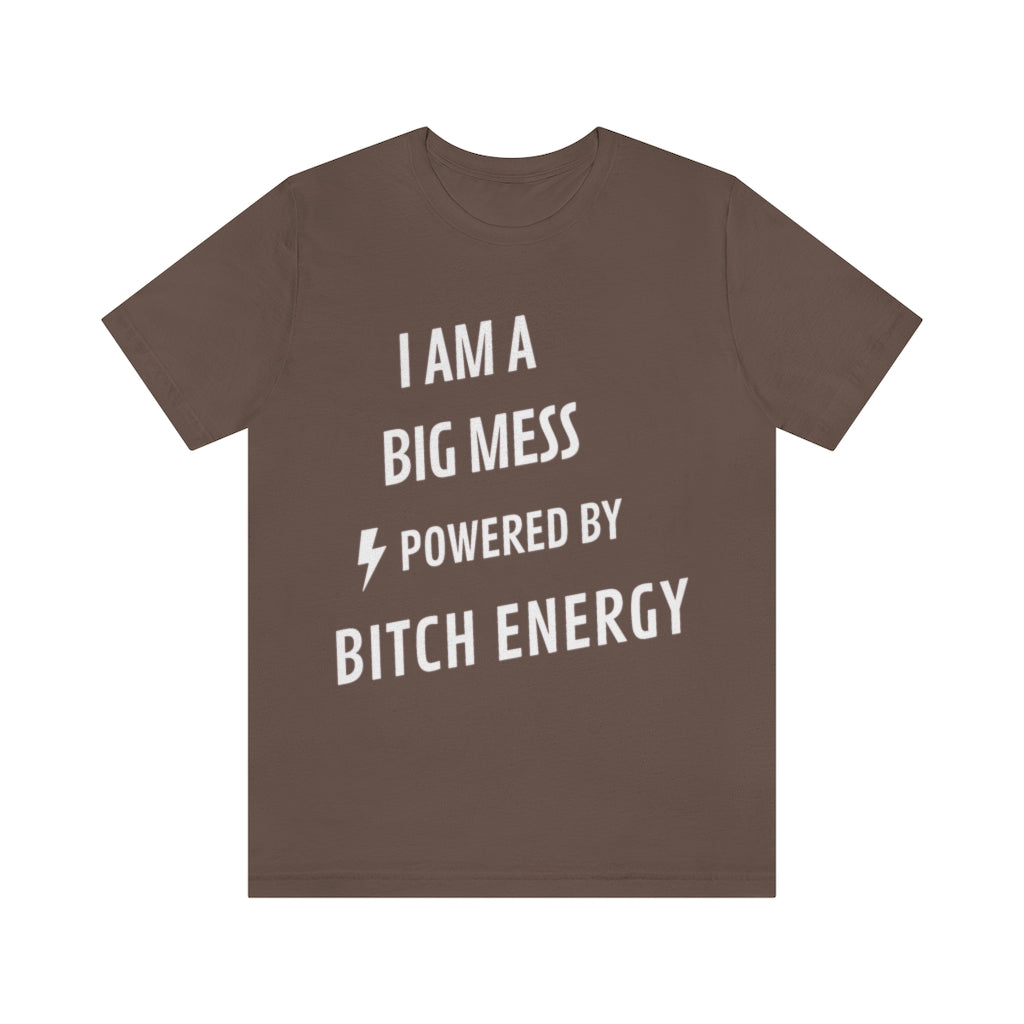 Unisex Jersey Short Sleeve Tee - I am a big Mess