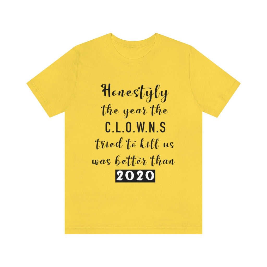 Unisex Jersey Short Sleeve Tee - 2020