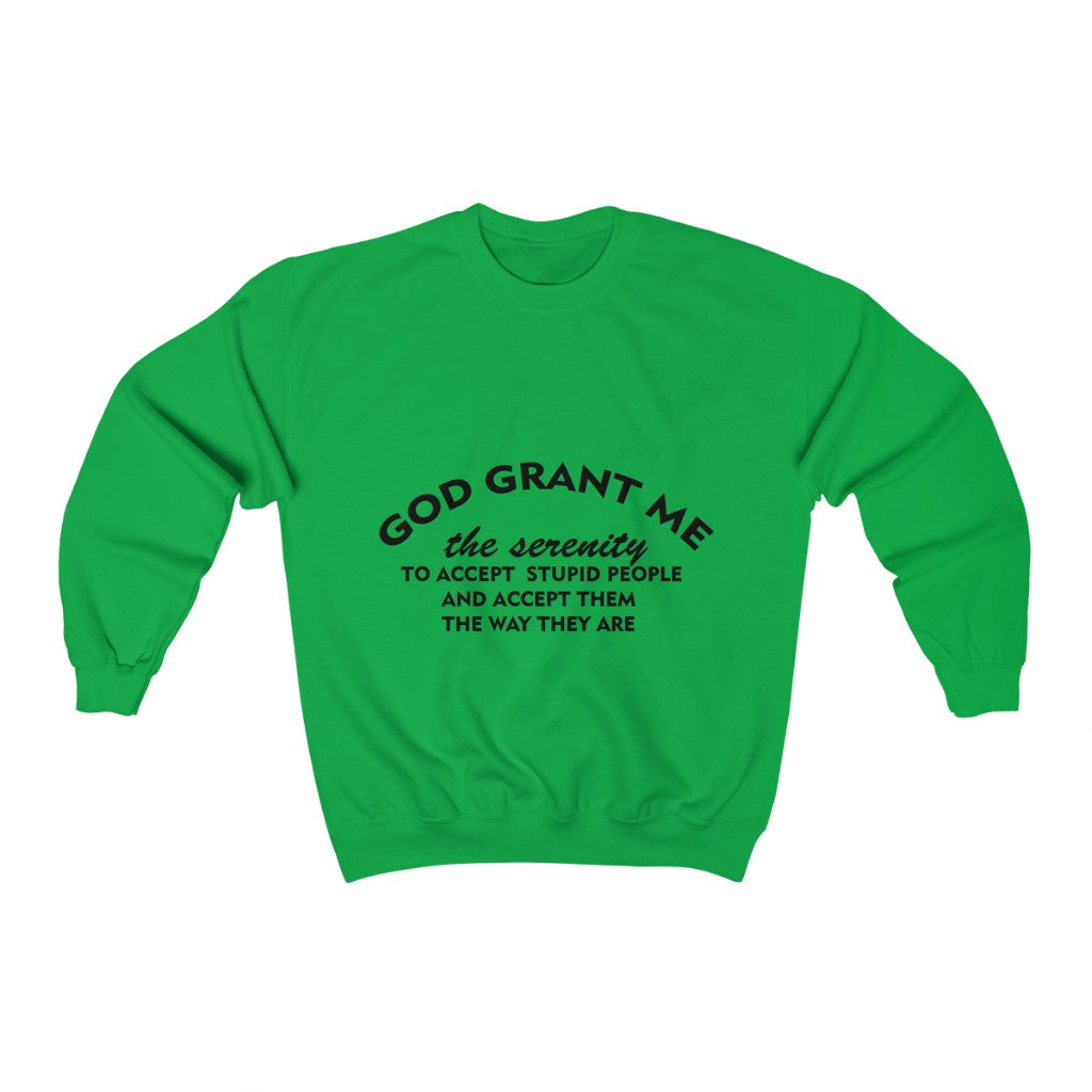 Unisex Heavy Blend™ Crewneck Sweatshirt - God Grant Me The Serinity