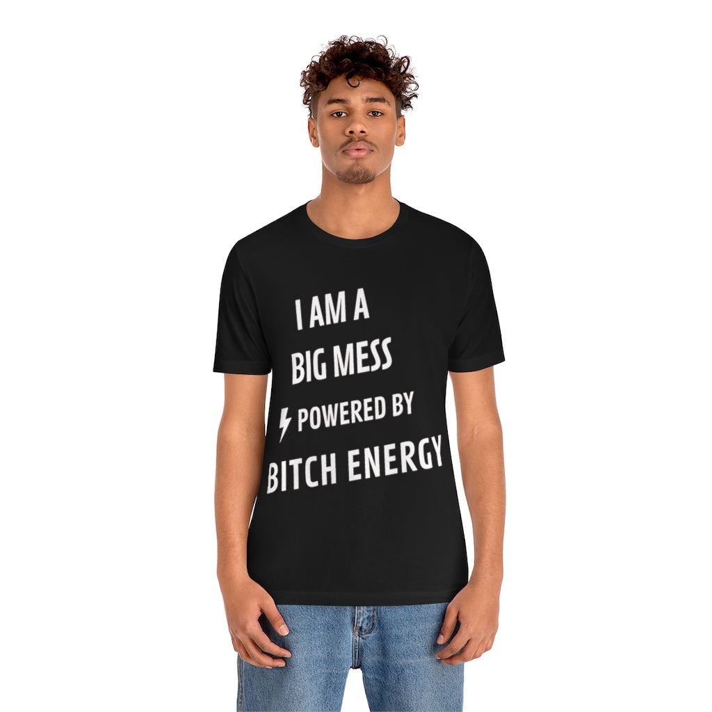 Unisex Jersey Short Sleeve Tee - I am a big Mess