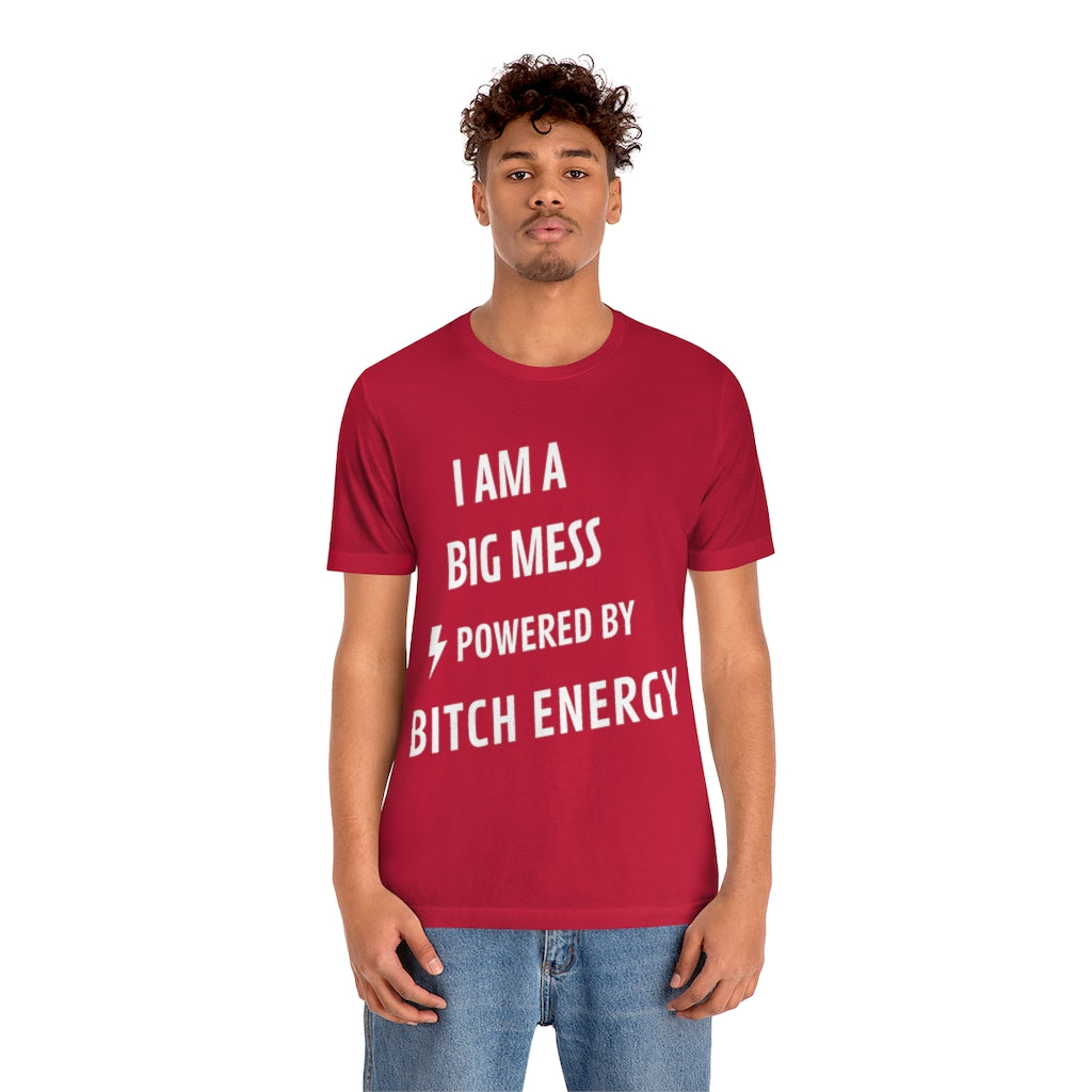 Unisex Jersey Short Sleeve Tee - I am a big Mess