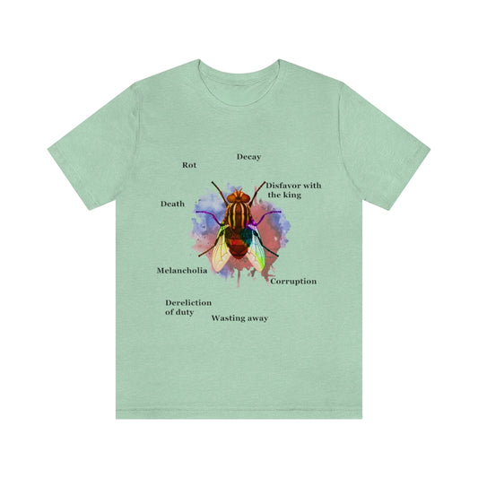 Fly Characteristics Unisex Jersey Short Sleeve Tee