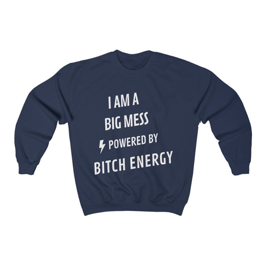 Unisex Heavy Blend™ Crewneck Sweatshirt - I'm a big mess