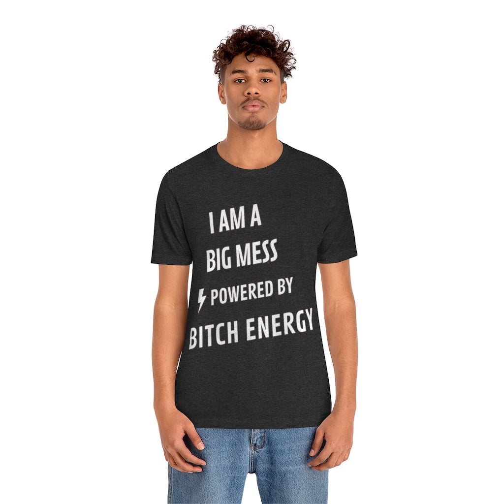 Unisex Jersey Short Sleeve Tee - I am a big Mess